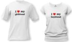 Tričko - I love my girlfriend/ boyfriend