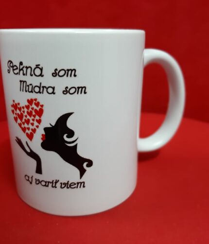 Hrnček - Pekná som, múdra som, aj variť viem