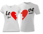 Tričká pre párik - Love forever
