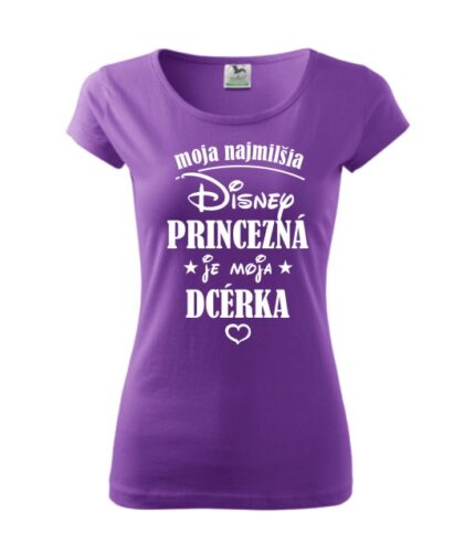 Tričko - Moja najmilšia disney princezná...