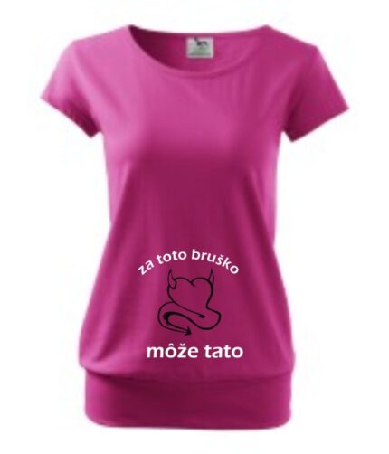 Tehotenské tričko - Za toto bruško môže tato