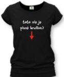 Tričko pre tehotné- Toto nie je pivné bruško