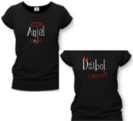 Tričko - Anjel - Diabol